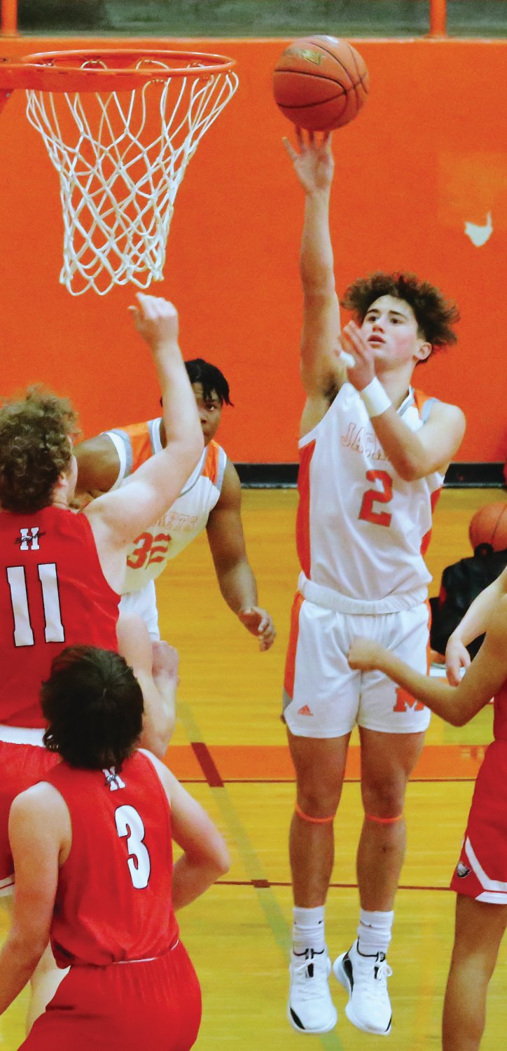 Mineola’s T.J. Moreland fueled the Jackets’ offense against Harmony in Saturday’s district victory. Moreland was recently named Mr. Texas Basketball for the week by Dave Campbell’s “Texas Basketball” magazine.